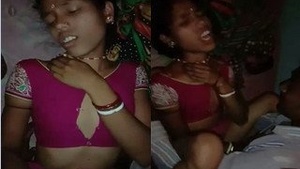Desi Bhabhi Gets Her Tight Pussy Stretched by Lover