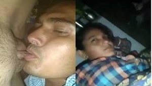 Desi Bhabhis Sensual Licking of Her Hubbys Pussy