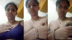 Bhabhis Sensual Show: Boobs and Pussy for Her Husband