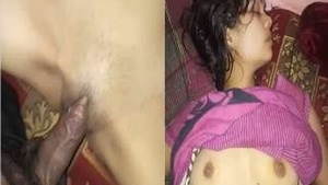 Desi Wifes Tight Pink Pussy Gets Fucked Hard by Husband in Exclusive Video