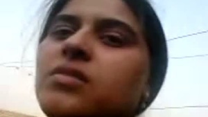 Horny Desi House wife pleases her husband on the rooftop