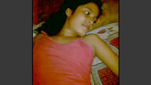 Cute Desi girl flaunts her sexy breasts