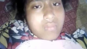 Bangla teenager indulges in sensual rubbing and fucking with her cousin