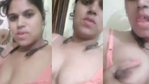 Naughty Bhabhi teases with her big boobs