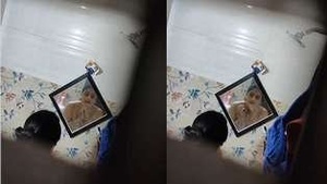 Exclusive Video of Indian Girl Bathing on Camera