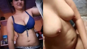 sexy and super hot body naked girl selfie for her lover