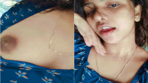Indian Amateur Girl Teases with Her Big Breasts