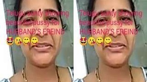 Indian Porn: Telugu Wife Shows Off Her Pussy for the First Time
