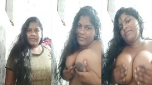 Desi girl flaunts her ample assets in a steamy video