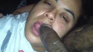 Auntys new video features slow and sensual cock sucking