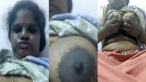 Mature South Indian Babe flaunts her ample assets