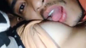 Desi Indian college couple caught in the act of sexual intercourse