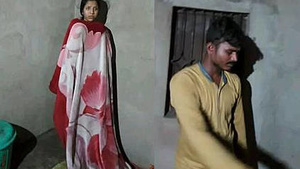 Desi group sex with a Cought in the mix