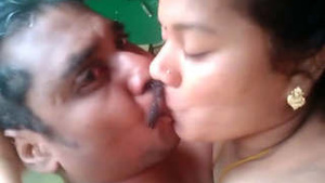 Mature caught fucking and kissing