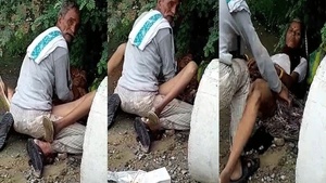 84-year-old couple Dehatis voyeuristic sex tape caught on camera