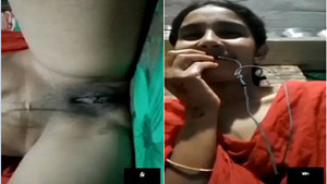 Amateur Indian babe shows off her pussy on VK