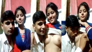 Desi couples steamy MMS session in 599 video