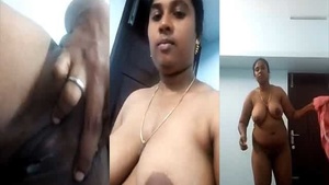 Mallu, the busty beauty, shows off her ample assets on camera