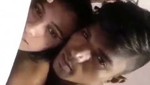 Watch this couple get caught in the act and moan loudly