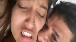 A horny girl pleads for her partner to give her the rough fucking she craves