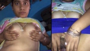 Desi Bhabhi Teases with Her Naked Breasts in 332 Video