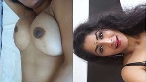 Desi Maya, the Exclusive Model, Excites with Her Hot Facial expression and Boobs