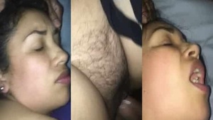 Mature woman gets her pussy pounded hard on camera