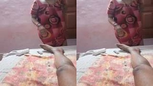 Desi bhabhi eagerly awaits the second part of her sexual encounter