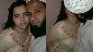 Indian couples sensual kissing in a steamy video