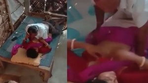 Randys intimate encounter with an elderly man caught on camera