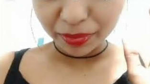 Desi Indian girl nude video call