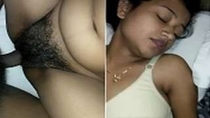 Exclusive Desi Wife Gets Her Breasts Pressed and Fucked by Husband