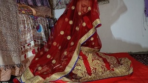 Suhagraat Wali Chudai wedding night romance, newly married couple have sex