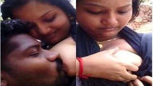 Exclusive Video: Sexy Girl Sucking Lovers Breasts