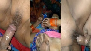 Mature Bhabhis village sex tape caught on camera