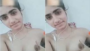 Part 2: Sexy Girl Teases and Reveals Her Breasts