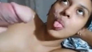Beautiful Beautiful girl gets a Facial treatment with cum