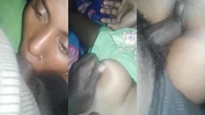 Amateur Teen Couple Dehati and Her Girlfriend in a Hot Porn Video