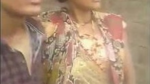 Desi Village bhabi caught with her young devar