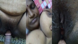 Mature woman and her roommate have a steamy threesome