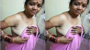 Telugu bhabhi wears clothes after passionate sex