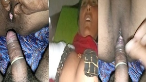MMS video captures Indian housewifes wild sexual encounter