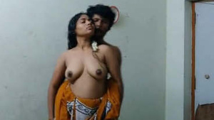 Telugu Casal Em Pé Foda