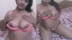 Desi housewife gets naughty on camera