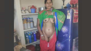 Aunt Rashma strips down and shows off her sexy body