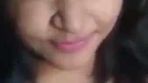 Naughty college girl seduces her boyfriend in a steamy nude video