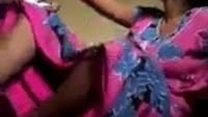 A desi couple indulges in a steamy Tamil sex session