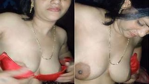 Part 2 of Bhabhis Seductive Video Featuring Her Tits and Pussy