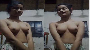 Amateur Desi Girl Teases with Her Big Tits