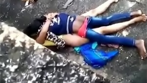 A college student fucked a caught.